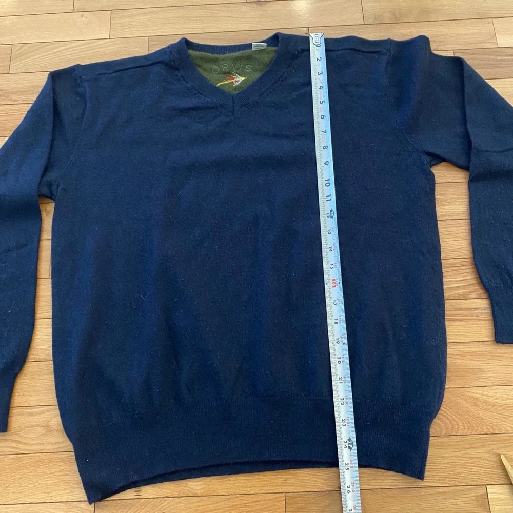 Orvis neck sweater